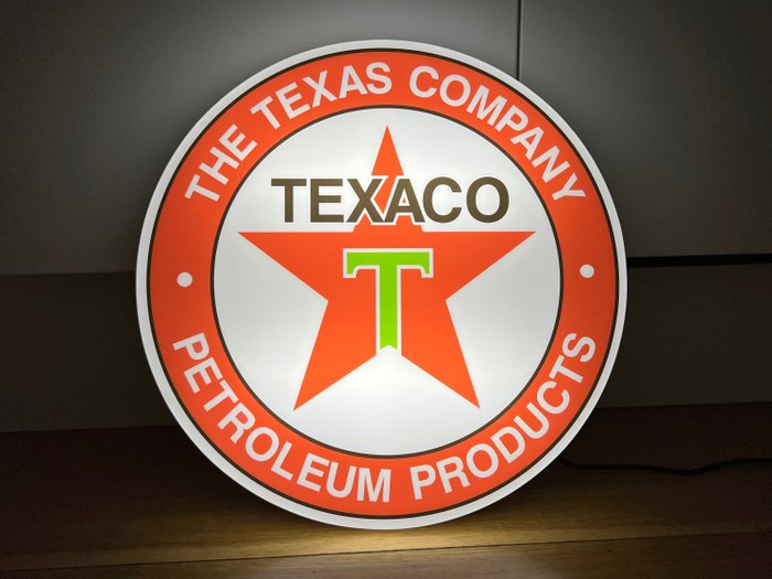 Texaco - 标志 - 塑料