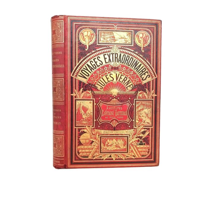 Jules Verne - Voyage et Aventures du Capitaine Hatteras au pole nord - 1878