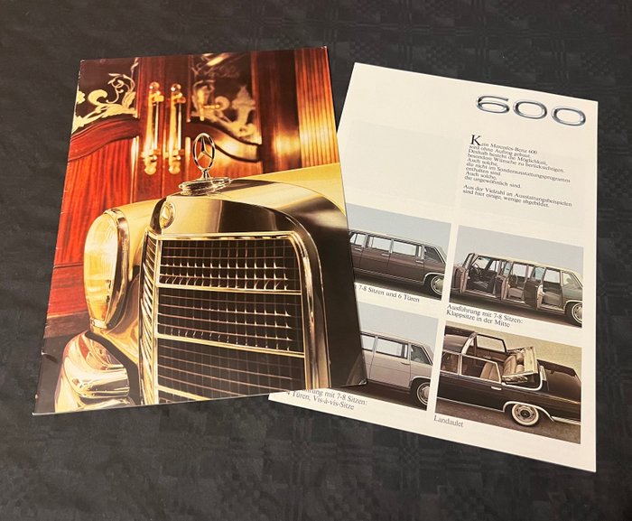 Brochures/catalogues - 600 - Mercedes-Benz