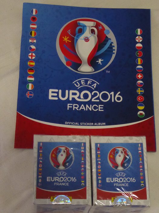 Panini - Euro 2016 - Empty album + 2 Sealed box