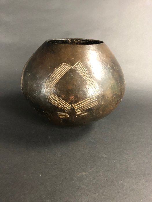 Zulu - Vase (1)  - Terracotta