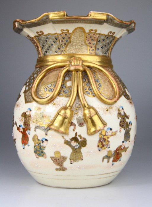 Vaso - Ceramica - Giappone - Periodo Meiji (1868-1912)
