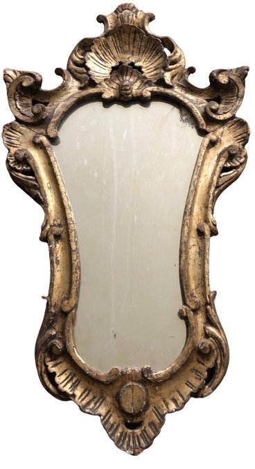墙镜 - 洛可可式 - 木 - 18世纪中期