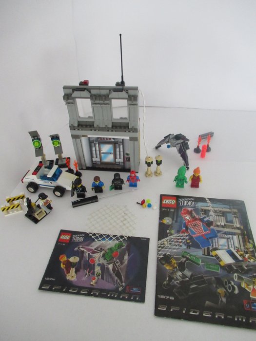 LEGO - Spider-man - 1374-1376 - Lego Green Goblin-Spider-Man Action Studio  - Catawiki