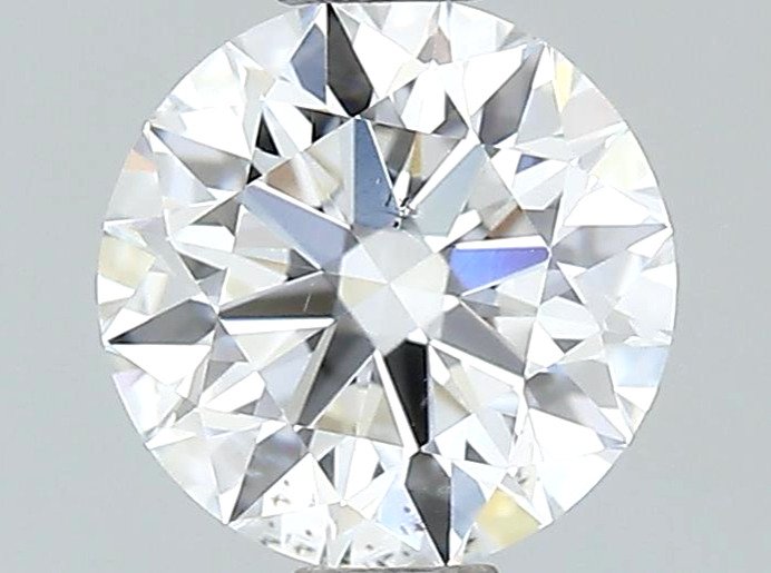 1 pcs Diamant - 0.72 ct - Brillant - D (incolore) - SI1, *3EX*
