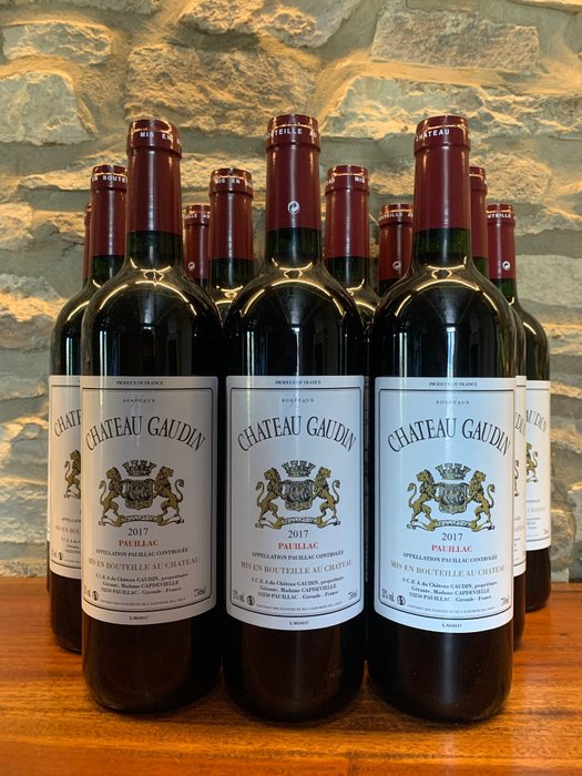 2017 Château Gaudin - Pauillac - 12 Botellas (0,75 L)