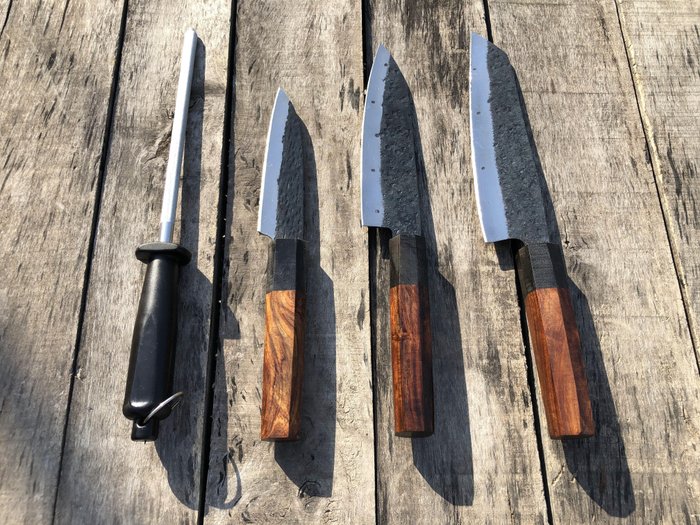Coltello da tavola - Set di coltelli da cucina forgiati a mano