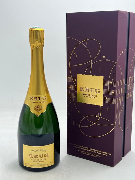 Krug, Krug, Grande Cuvée 171ème Édition x Music Journey - Champagne Brut - 1 Flasche (0,75Â l)