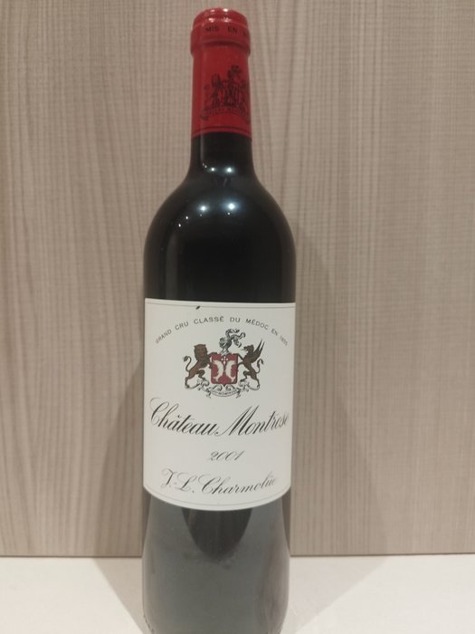 2001 Château Montrose - 聖愛司台夫 2ème Grand Cru Classé - 1 Bottle (0.75L)