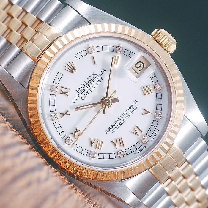 Rolex - Oyster Perpetual Datejust - Ref. 68273 - Kobieta - 1990-1999