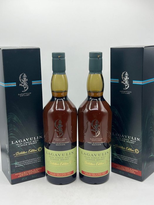 Lagavulin Distillers Edition - Original bottling  - 70cl - 2 bouteilles