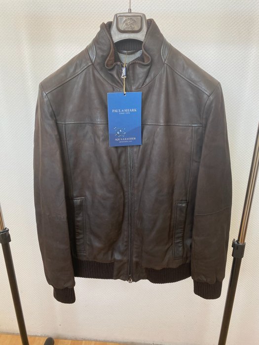 Paul & Shark - Leather jacket - Catawiki