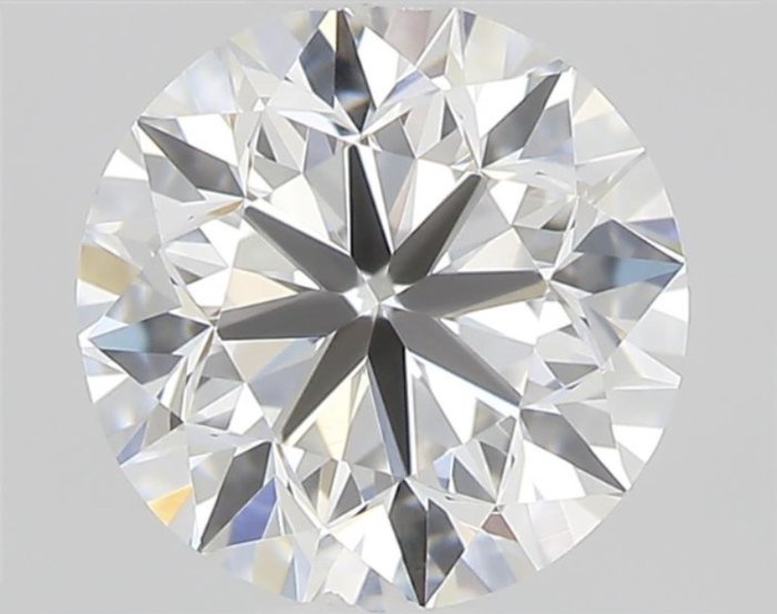 1 pcs Diamant - 0.50 ct - Briljant - D (kleurloos) - VVS1