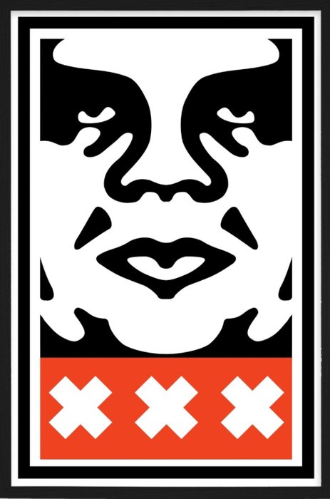 Shepard Fairey (OBEY) (1970) - Obey Icon Amsterdam
