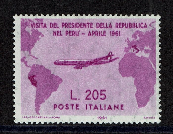 Italiaanse Republiek 1961 - Gronchi Rosa MNH - Sassone 921.