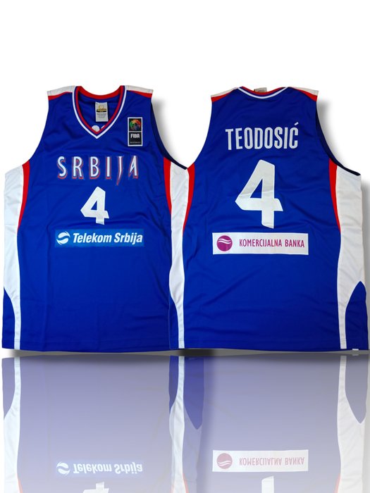 seleccion Serbia Baloncesto - Coppa del mondo di basket - Tedosić - 2010 - Maglia da basket
