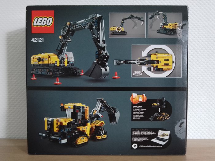 Lego – 42121 – Technic – Heavy Duty Excavator – 2000-heden