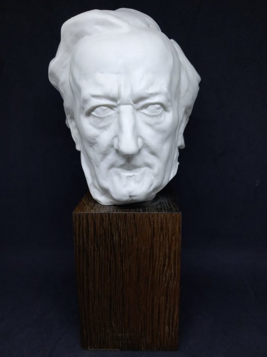 Rosenthal - Ernst Wenck - Statuetta - Head of Richard Wagner - Porcellana