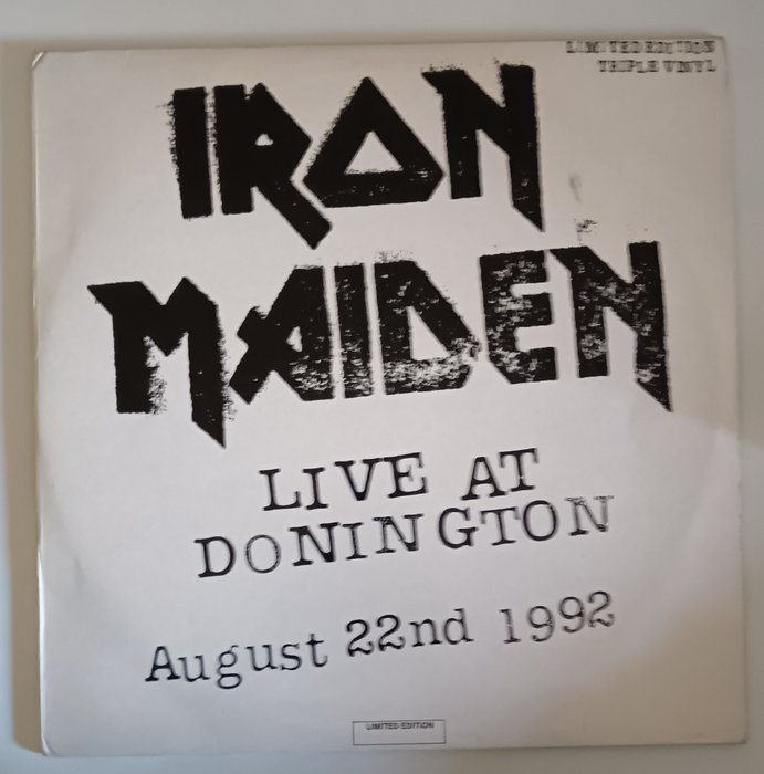 Iron Maiden - IRON MAIDEN LIVE AT DONINGTON August 22 1992 LIMITED EDITION - Disco in vinile - 1993