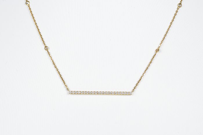 Messika - Collar - 18 quilates Oro amarillo - Diamante