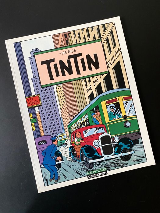 Tintin - Album posters - 21 planches couleurs - 1 Album - 1986