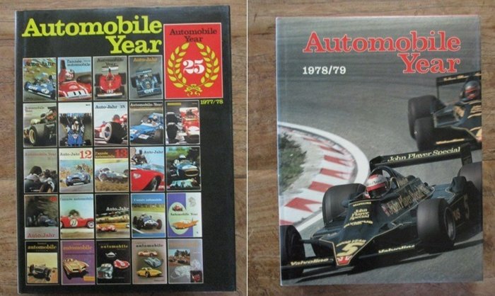 Bücher - Automobile Year 1977-78, en Automobile Year 1978-79 (Englisch) - Automobile Year - 1970-1980