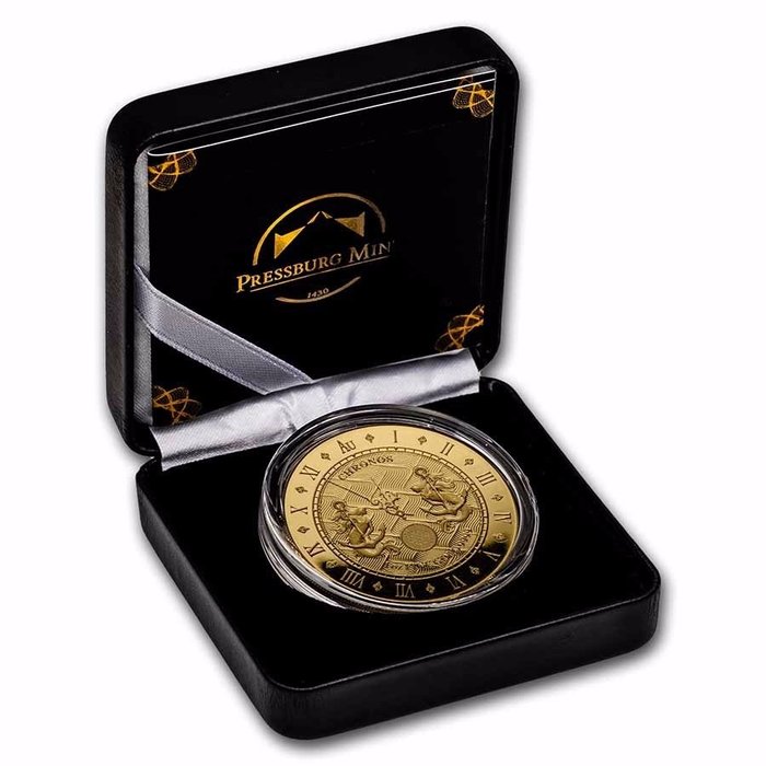 Τοκελάου. 100 Dollars 2021 1 oz $100 NZD Niue Chronos Proof-Like Gold Coin BU