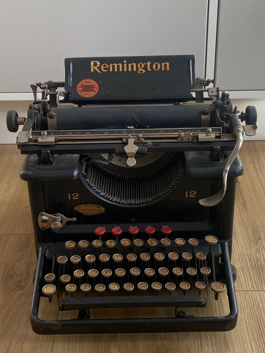 Remington Typewriter Company - Remington model 12 - Macchina da scrivere, anni '20 - Acciaio