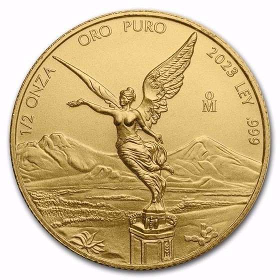 Mexique. 999 2023 1 oz Gold Mexico Libertad Rare coin