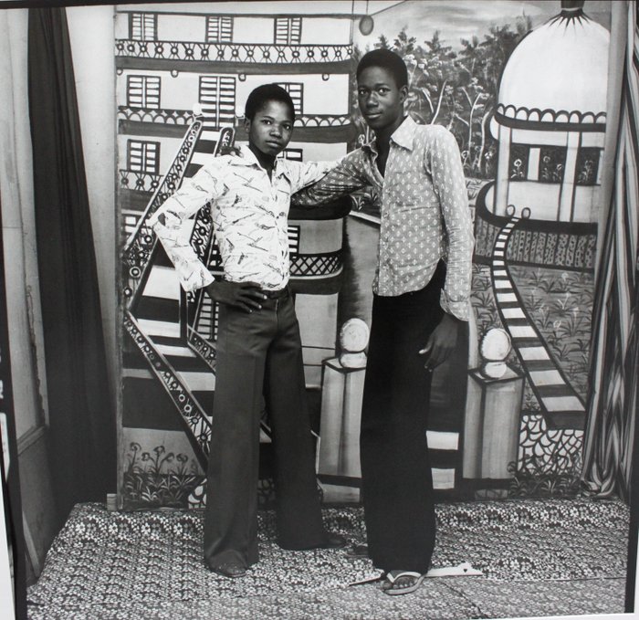 Malick Sidibé - Les deux amis- 1977