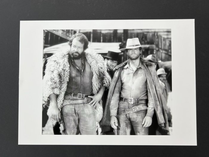 BOOT HILL 1969 - TERENCE HILL & BUD SPENCER - 42X30 cm - Never Open or Exposed - Collector - Gallery Stamp