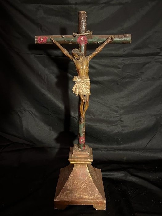 Crocifisso - Legno - XIX secolo