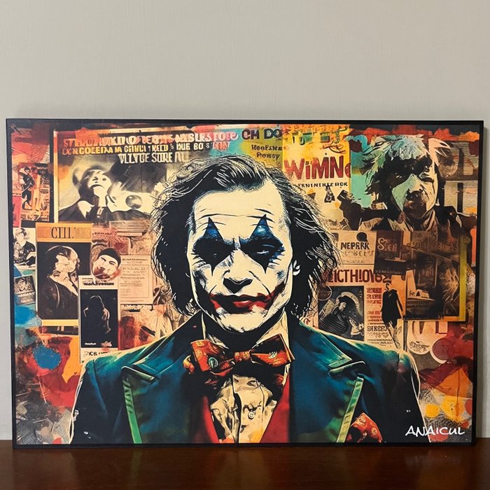ANAICUL - LIMITED EDITION - Print on Wooden Board - JOKER