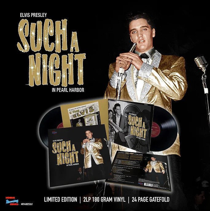 Elvis Presley  2 LP Set " Such A Night In Pearl Harbor " - Limited Edition Remastered and Released Vinyl Record Store Day 2016 - Album 2 x LP (album doppio) - 2016