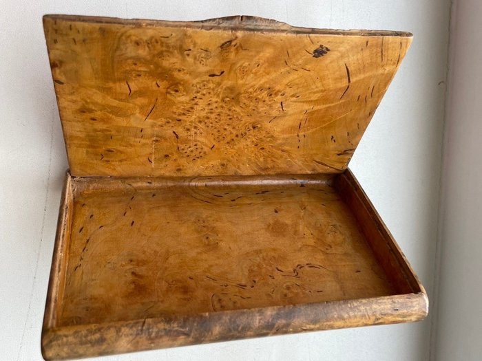 煙盒 - 木 - 19世紀末至20世紀初