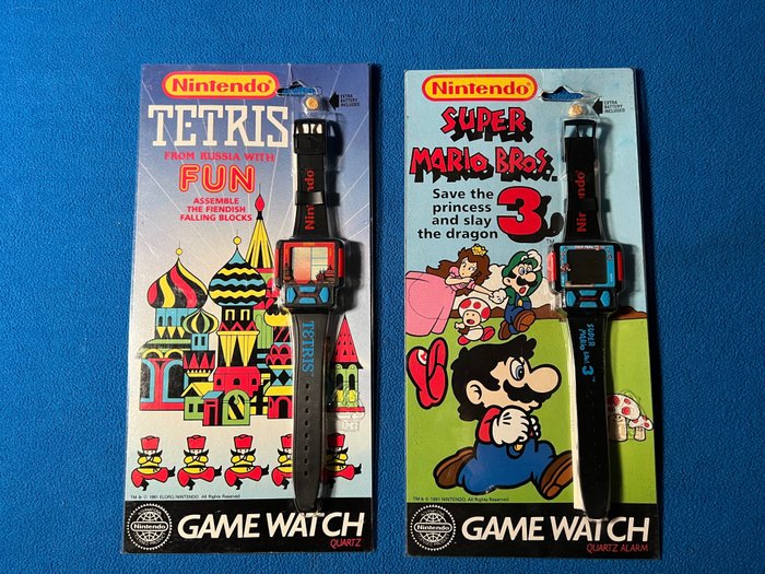 2 Nintendo Game Watch – Tetris & Super Mario Bros. 3 – Videogames – In originele gesealde verpakking