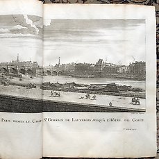 Michel Felibien/Lobineau-Cochin/Simmonneau – Histoire de la ville de Paris – 1725