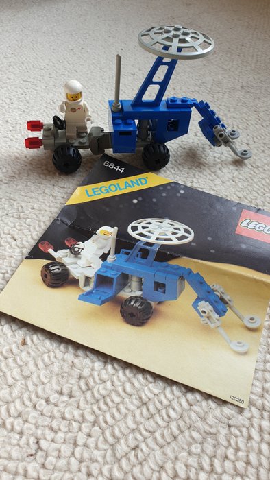 LEGO - Space - 6844 - Lego espace vintage véhicule sismologique