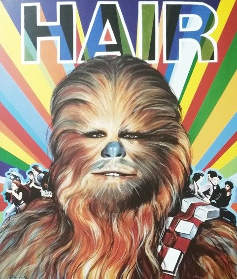 A. Felipe - Pop Art - Hair "Chewbacca" (Star Wars) - Unknown