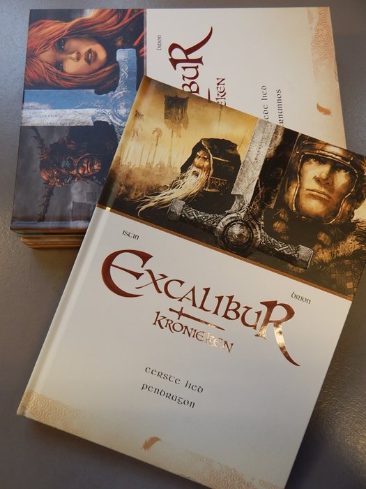 Excalibur kronieken 1 t/m 5  - complete reeks - 5x hc - 1e druk - 5 x Hardcover - 2013/2019