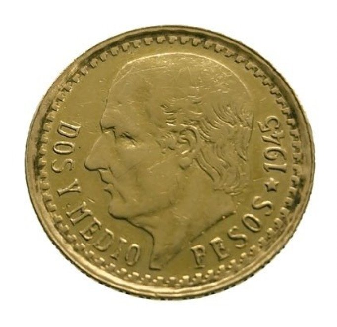 Mexique. 2.5 Pesos 1945