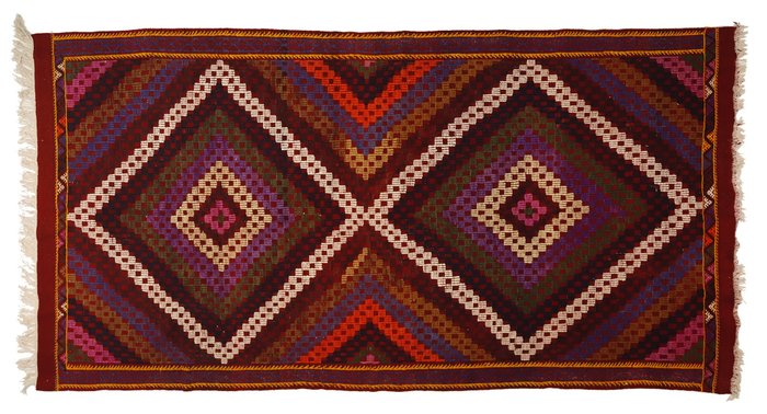 Usak - 凯利姆平织地毯 - 327 cm - 177 cm