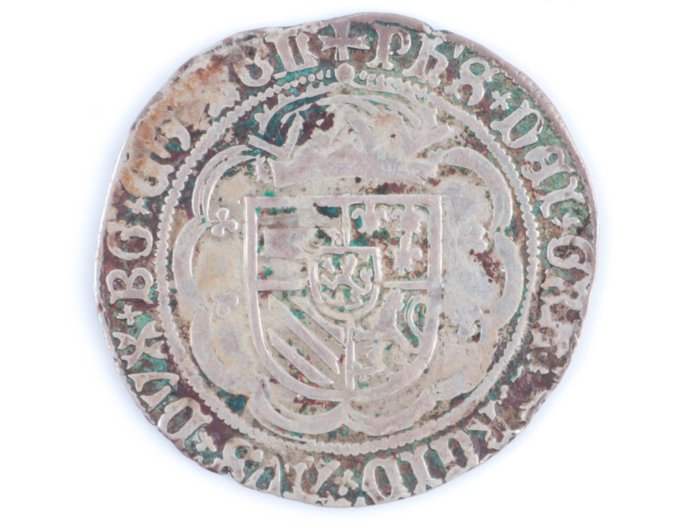 Burgundische Niederlande. Filips de Schone. Dubbele Stuiver/Double Patard 1499