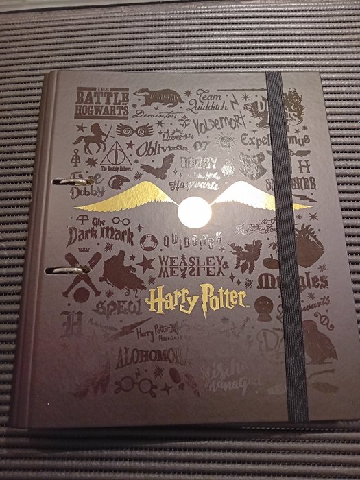 Scris caligrafic - Steve Kloves - Harry Potter - The Half Blood Prince - Full Screen Play Filmscript in a special Harry Potter binder - 2009