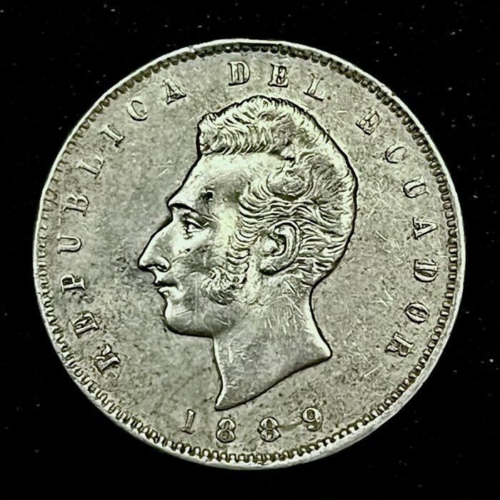 Équateur. 1 Sucre - 1889 - (R189)