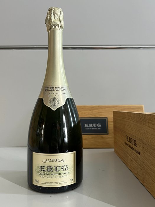 2003 Krug, Clos Du Mesnil - 香檳 Blanc de Blancs - 1 Bottle (0.75L)