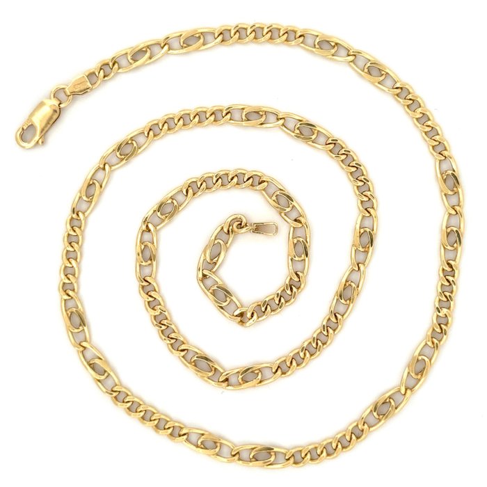 Collana classica oro giallo 18 kt - 13.6 gr - 50 cm - Necklace Yellow gold 