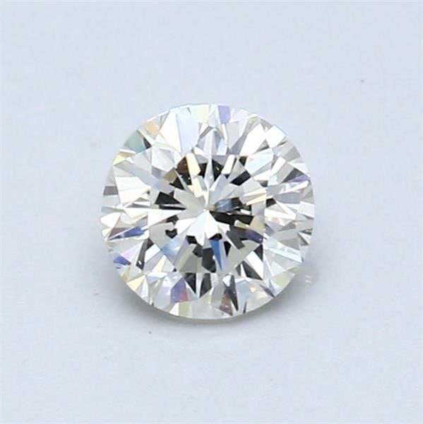 1 pcs Diamante - 0.52 ct - Rotondo - H - VS1