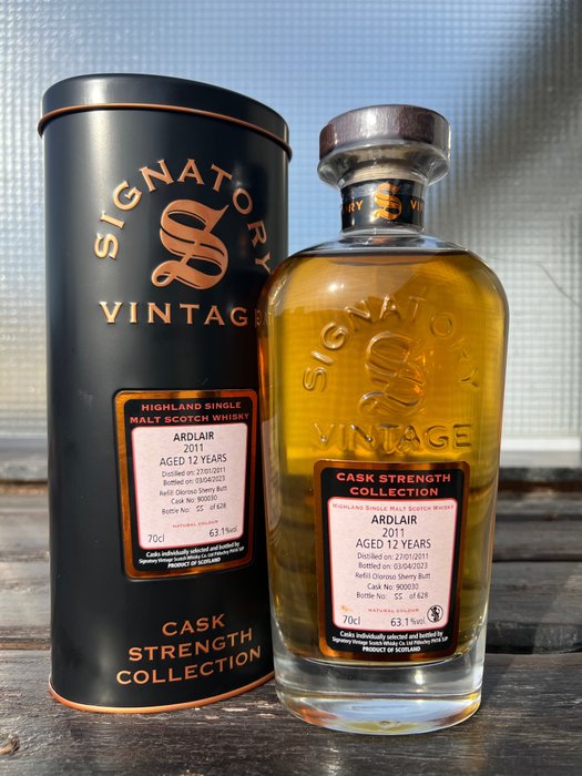 Ardlair 2011 12 years old - Cask Strength Collection - Signatory Vintage  - b. 2023年 - 70厘升