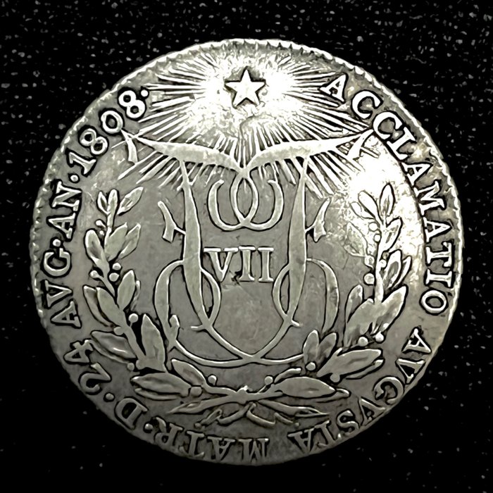 西班牙. Ferdinand VII (1808). Medalla de Proclamación - 1808 - (R192)